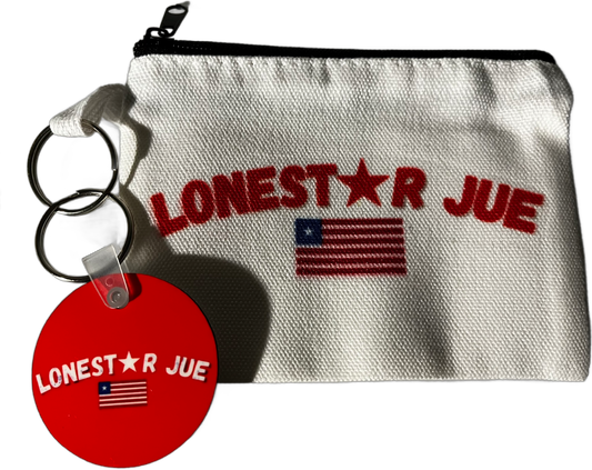 LoneStar Jue Travel Pouch Bag w/Kool-Aid Keychain